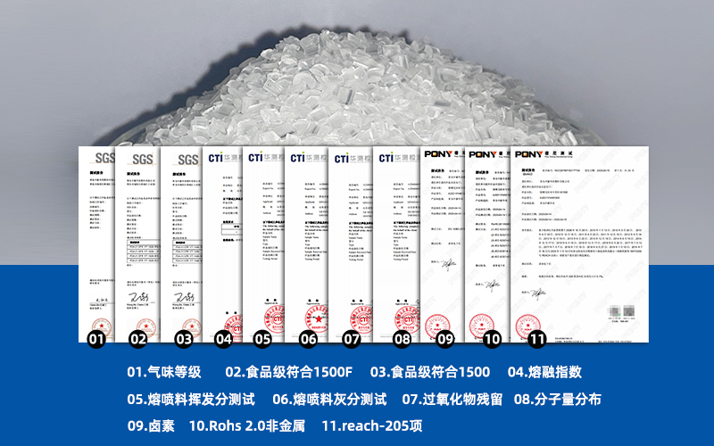 聚丙烯（PP）熔噴專(zhuān)用料